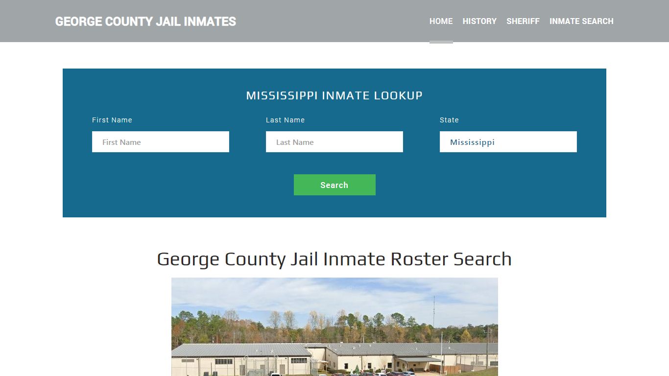 George County Jail Inmate Roster Lookup, Lucedale, MS